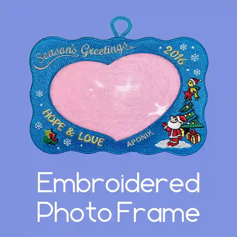 Embroidered Photo Frame