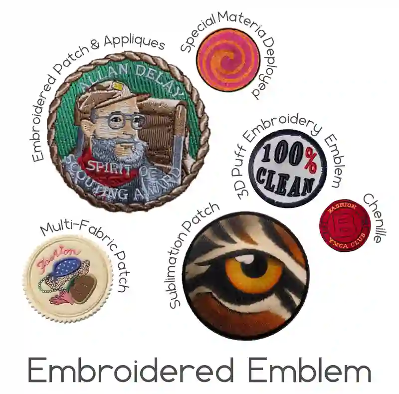 Embroidered Emblems products