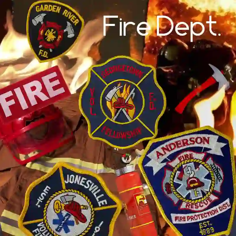 Fire Dept. Badges