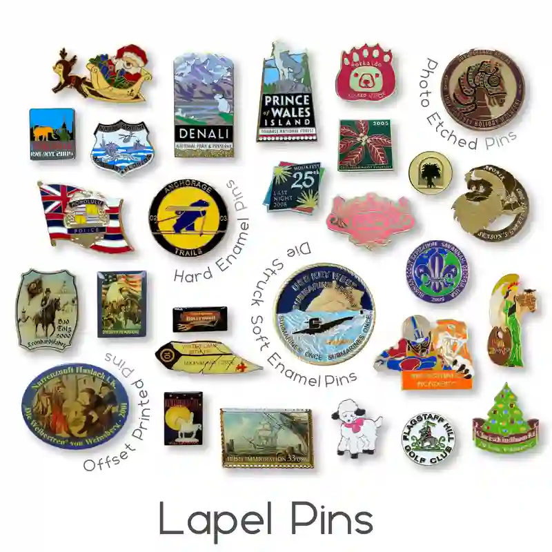 Lapel Pins & Metal Badges