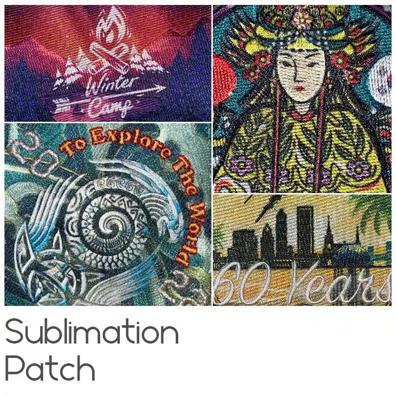 Sublimation Patches